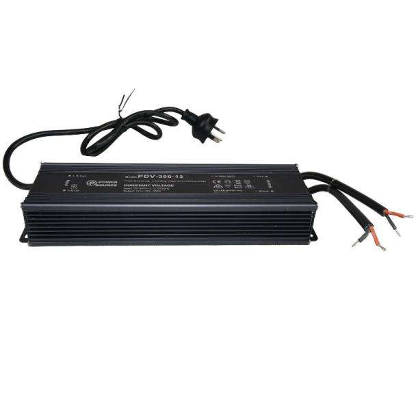 POWER SOURCE PDV-300-12-AUP LED Driver CV 300W 12V 25A AC Dimmable IP66 ...