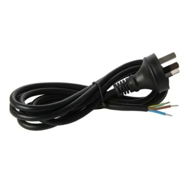 1.8mtr Power Cord Australian Plug to Stripped and Tinned Wires