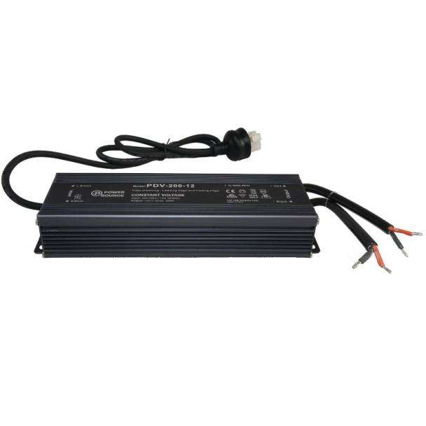 POWER SOURCE PDV-200-12-AUP LED Driver CV 200W 12V 16.6A AC Dimmable ...