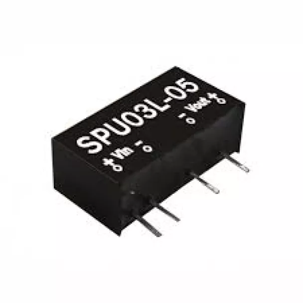 MEAN WELL SPU03L-05 5V to 5V 3W PCB mount DC to DC converter