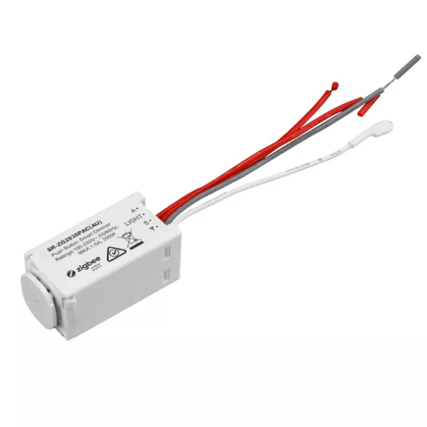 Sunricher SR-MT2835PAC(AU) Matter + Zigbee AU Trailing Edge Push-Button LED Dimmer