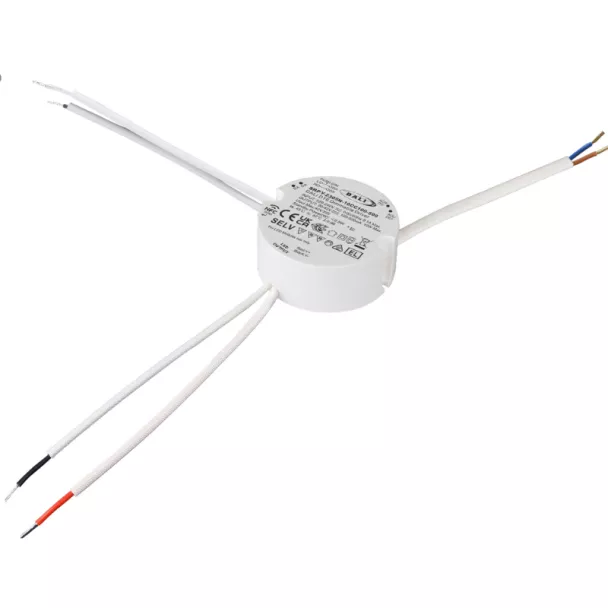 SUNRICHER SRPY-2305N-10CC100-500 Round LED Driver CC 10W 100-500mA DALI-2 NFC