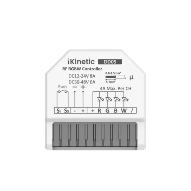 iKinetic DD05-MW RGBW Matter LED Converter 12-48VDC 5A
