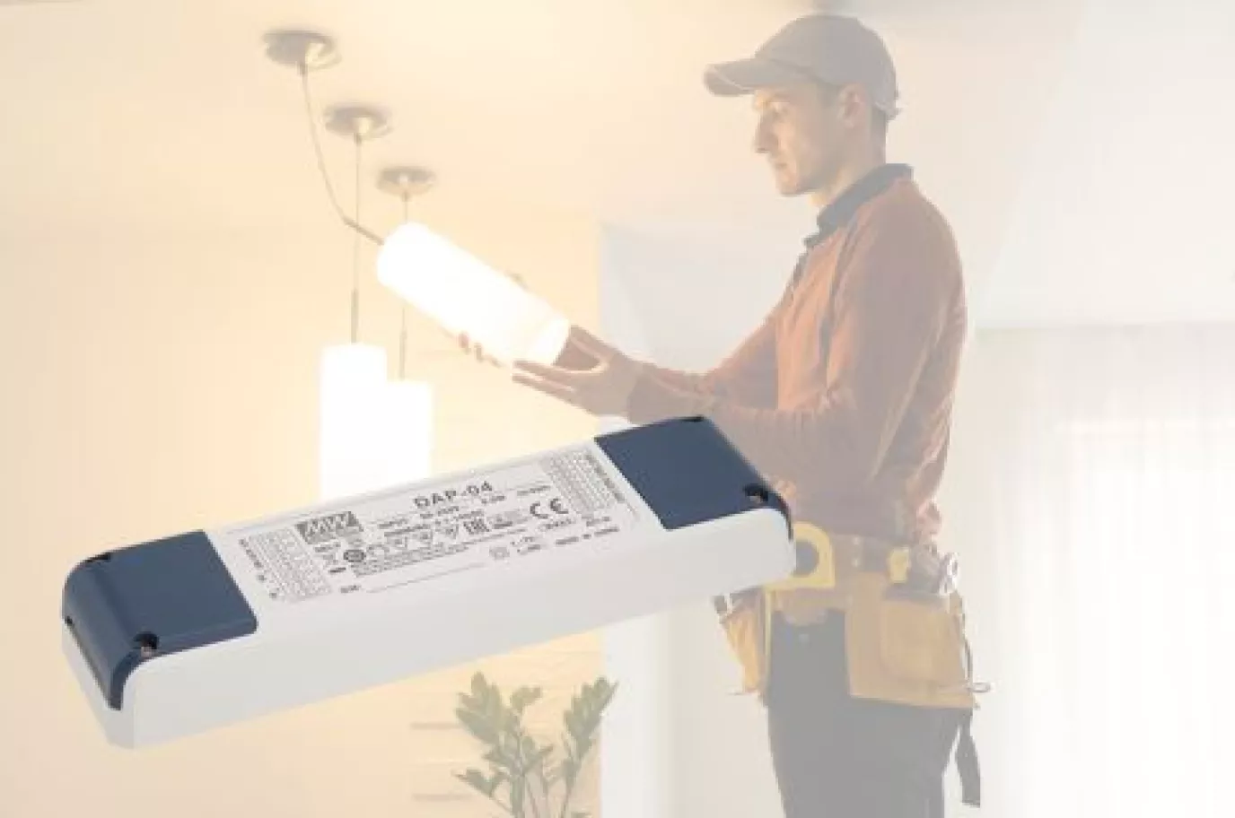 Low-Cost DALI converter for MEAN WELL LED Drivers
