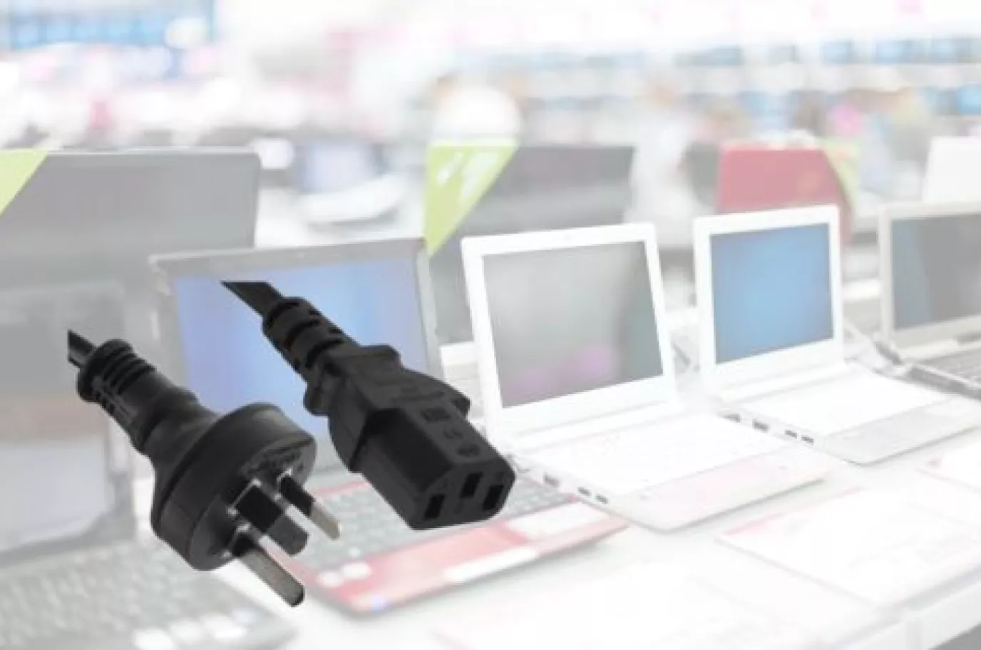 Replacement Power Cords for TVs, Computers, Laptops and Gaming Consoles