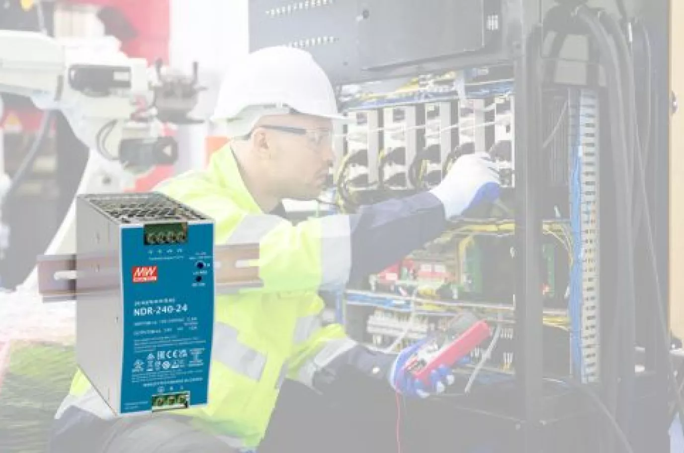 Should I Earth the DC Output of a MEAN WELL DIN Rail Power Supply?