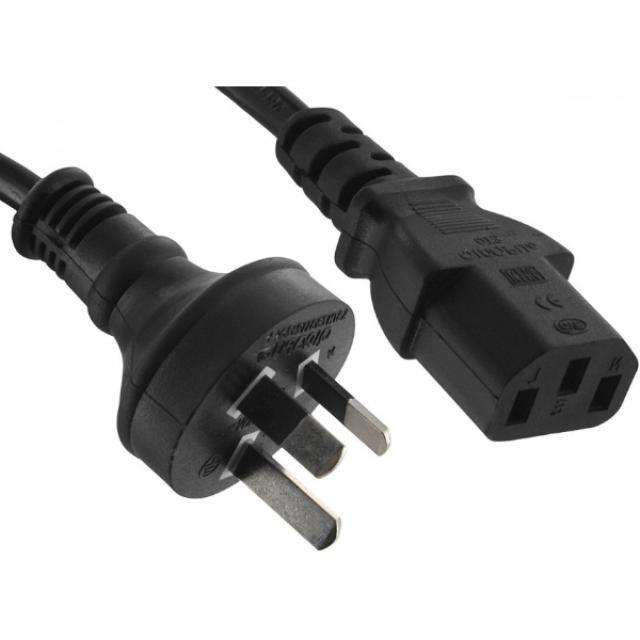 AC 3 Pin AU Plug to IEC-C13 (Kettle plug) Power Cord 0.5meters AC 3 Pin AU Plug to IEC-C13 (Kettle plug) Power Cord 0.5meters