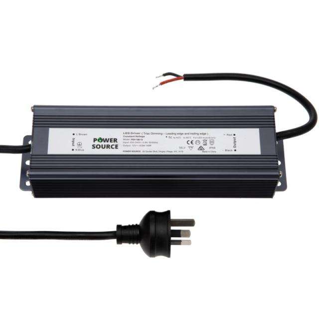 Power Source PDV-100-24 24V 100W IP66 Mains AC Phase Triac Dimmable LED Driver