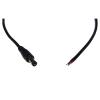 DC power lead adapter tuning fork type plug (OD 5.5mm / ID 2.1mm) to 400mm fly leads