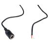 DC power lead adapter tuning fork type socket (OD 5.5mm / ID 2.1mm) to 2m fly leads