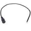 DC power lead adapter tuning fork type socket (OD 5.5mm / ID 2.1mm) to 400mm fly leads