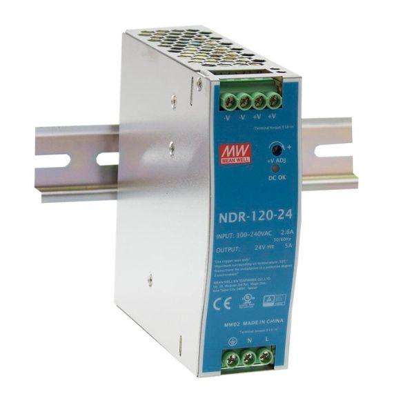 MEAN WELL NDR-120-24 DIN rail power supply