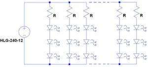 Simple Constant Voltage LED strip design