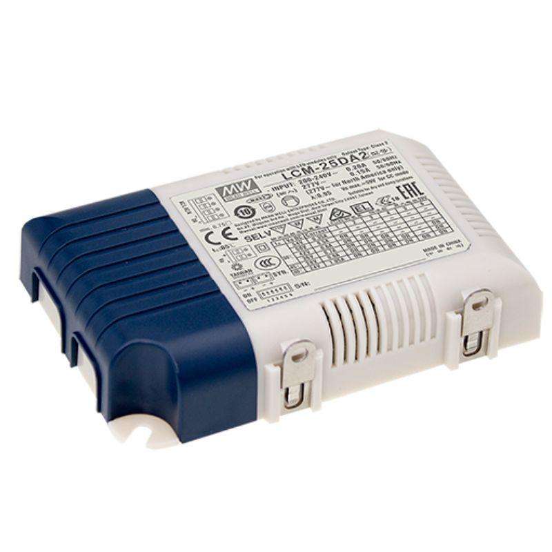 MEAN WELL LCM-25DA2 DALI-2 Constant Current LED Driver MEAN WELL LCM-25DA2 DALI-2 Constant Current LED Driver